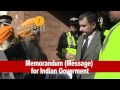 Memorandum to Indian Embassy in Birmingham for Bhai Balwant Singh Rajoana’s Freedom